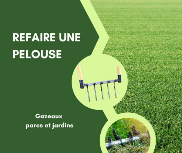 🌾 Refaire une pelouse travailler la terre au bon niveau